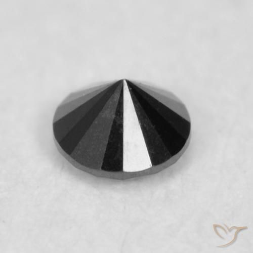 Diamant Noire naturelle Tour, 0.02 ct, Opaque