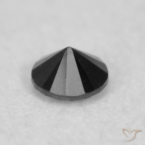 Diamant Noire naturelle Tour, 0.02 ct, Opaque