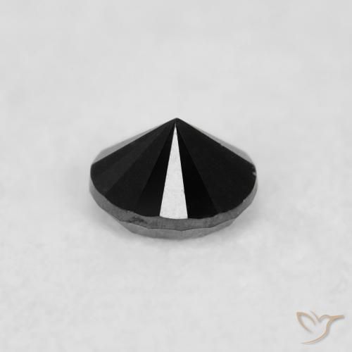Diamant Noire naturelle Tour, 0.03 ct, Opaque