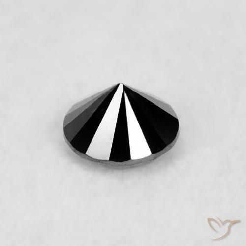 Diamant Noire naturelle Tour, 0.02 ct, Opaque