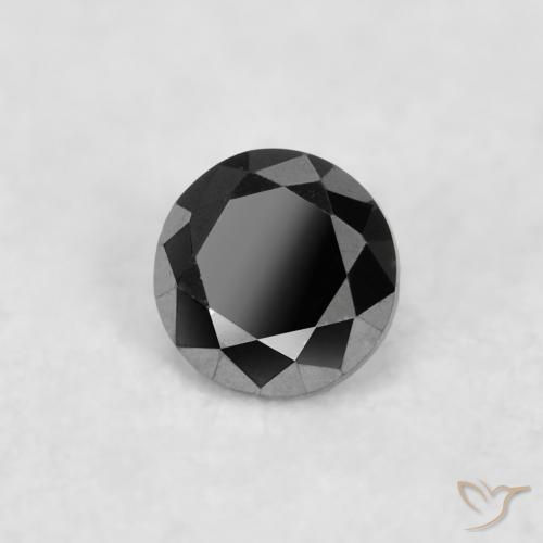Diamant Noire naturelle Tour, 0.04 ct, Opaque
