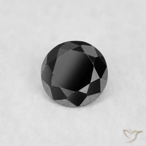 Diamant Noire naturelle Tour, 0.02 ct, Opaque