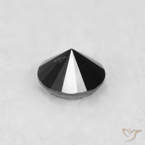 Diamant Noire naturelle Tour, 0.02 ct, Opaque