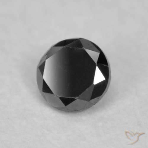 Diamant Noire naturelle Tour, 0.03 ct, Opaque