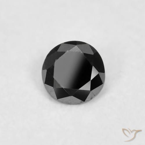 Diamant Noire naturelle Tour, 0.03 ct, Opaque