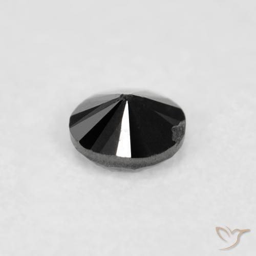Diamant Noire naturelle Tour, 0.03 ct, Opaque