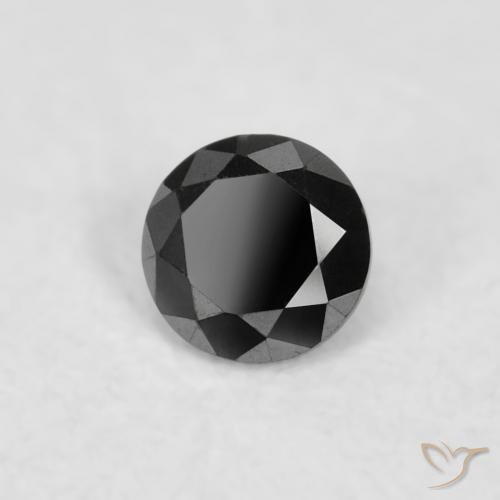 Diamant Noire naturelle Tour, 0.02 ct, Opaque
