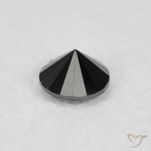 Diamant Noire naturelle Tour, 0.02 ct, Opaque