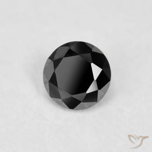 Diamant Noire naturelle Tour, 0.02 ct, Opaque