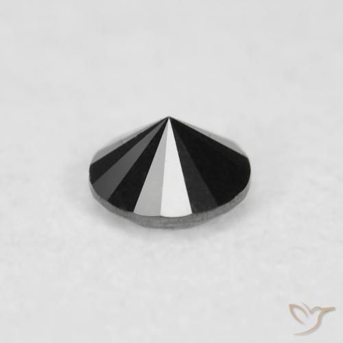 Diamant Noire naturelle Tour, 0.03 ct, Opaque