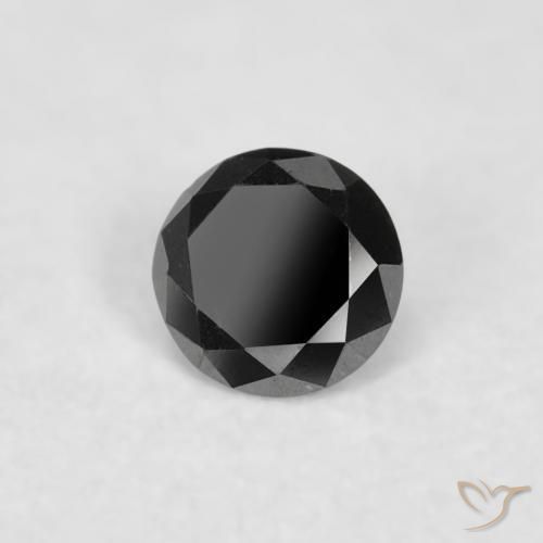 Diamant Noire naturelle Tour, 0.02 ct, Opaque