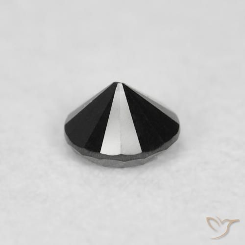 Diamant Noire naturelle Tour, 0.02 ct, Opaque
