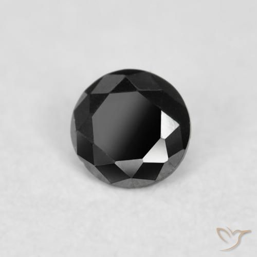 Diamant Noire naturelle Tour, 0.04 ct, Opaque