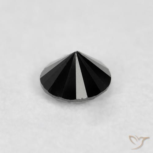 Diamant Noire naturelle Tour, 0.04 ct, Opaque