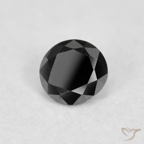 Diamant Noire naturelle Tour, 0.04 ct, Opaque