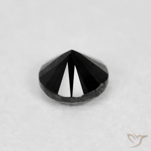 Diamant Noire naturelle Tour, 0.04 ct, Opaque