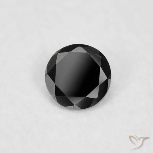 Diamant Noire naturelle Tour, 0.02 ct, Opaque