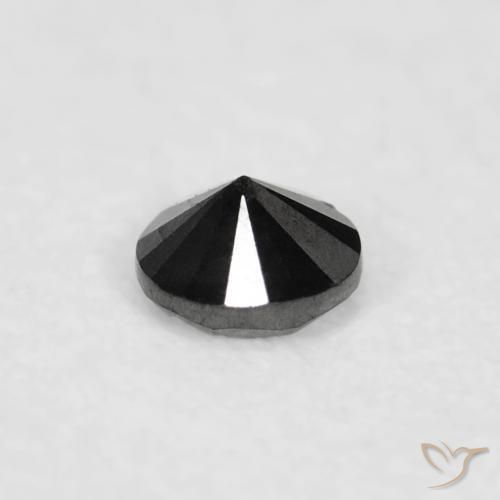 Diamant Noire naturelle Tour, 0.02 ct, Opaque