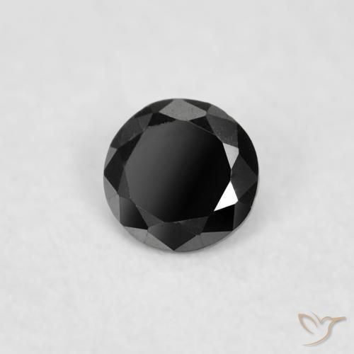 Diamant Noire naturelle Tour, 0.03 ct, Opaque
