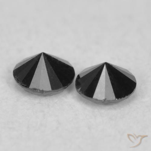 Shop natural 0.08ct Noire Diamant gems, Tour, from Inde at GemSelect. In stock, global shipping!