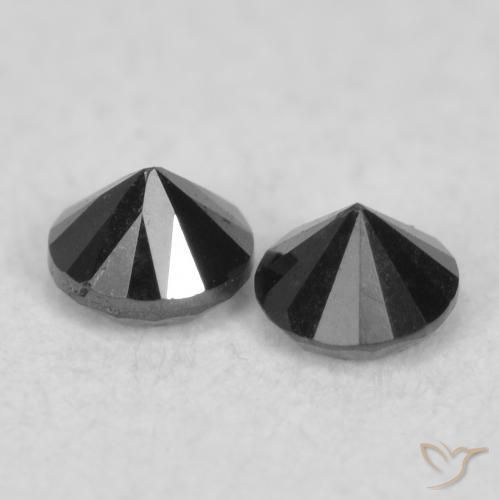 Shop natural 0.09ct Noire Diamant gems, Tour, from Inde at GemSelect. In stock, global shipping!