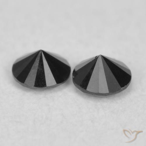 Shop natural 0.07ct Noire Diamant gems, Tour, from Inde at GemSelect. In stock, global shipping!