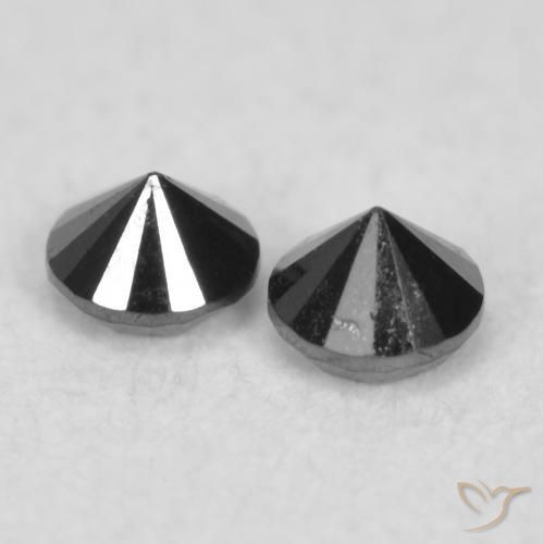 Shop natural 0.09ct Noire Diamant gems, Tour, from Inde at GemSelect. In stock, global shipping!