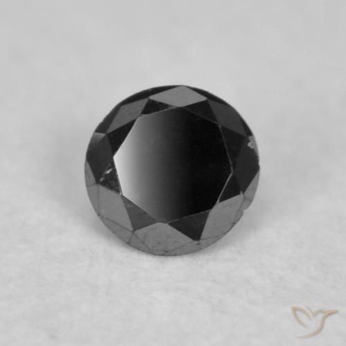Diamant Noire naturelle Tour, 0.02 ct, Opaque