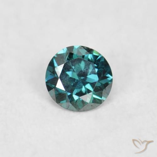0.03ct Naturel Bleu Diamant, Tour, VS