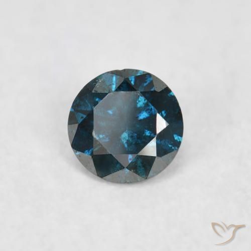 Diamant Bleu naturelle Tour, 0.06 ct, VS