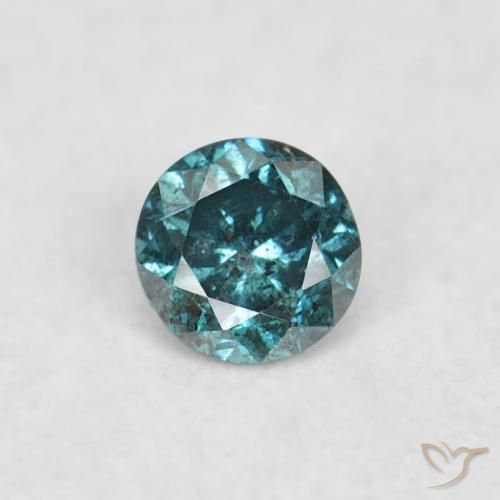 0.05ct Naturel Bleu Diamant, Tour, VS