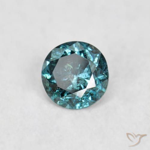 Diamant Bleu naturelle Tour, 0.05 ct, VS