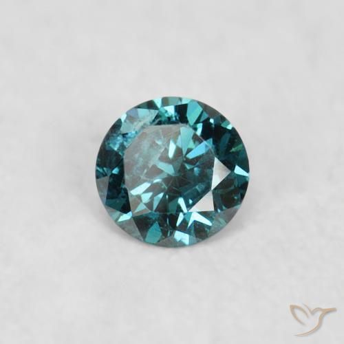 Diamant Vert naturelle Tour, 0.03 ct, VS