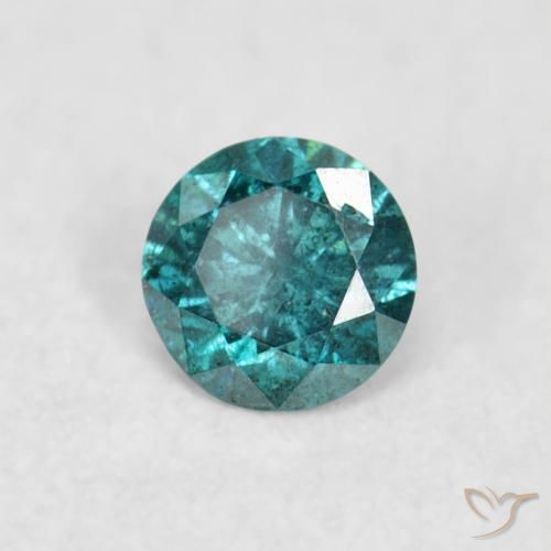 Diamant Vert naturelle Tour, 0.06 ct, VS