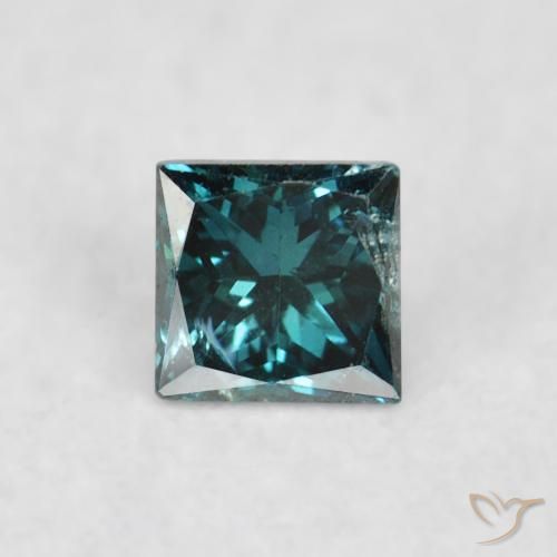 0.07ct Naturel Vert Diamant, Carré, VS