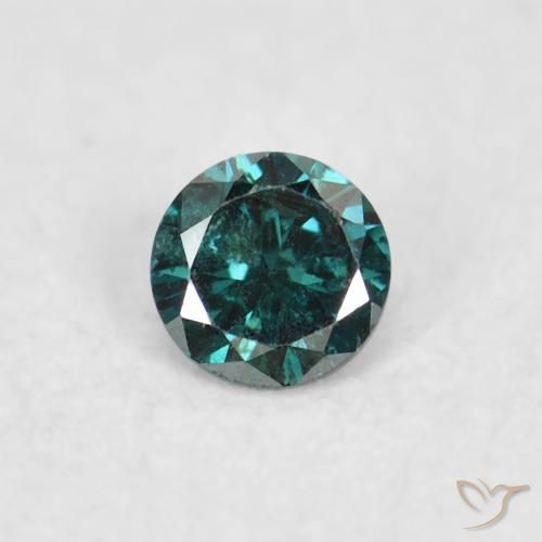 0.04ct Naturel Vert Diamant, Tour, VS-SI