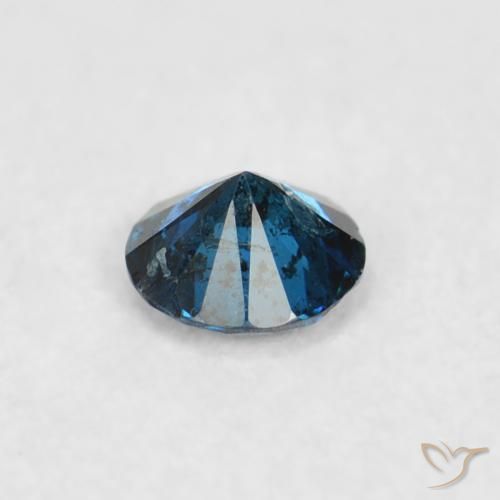 Diamant Bleu naturelle Tour, 0.06 ct, VS-SI