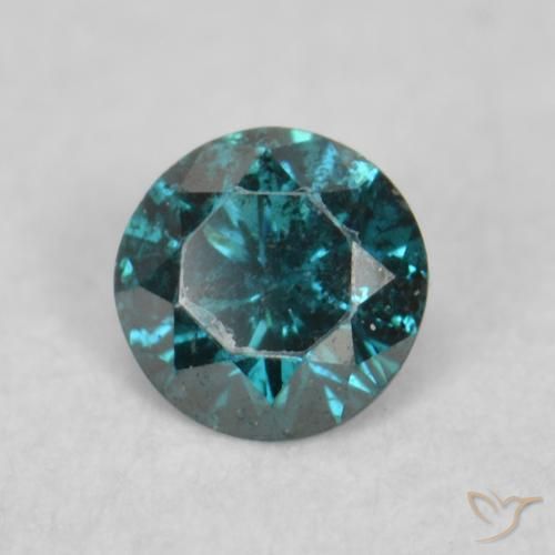 Diamant Bleu naturelle Tour, 0.06 ct, VS-SI