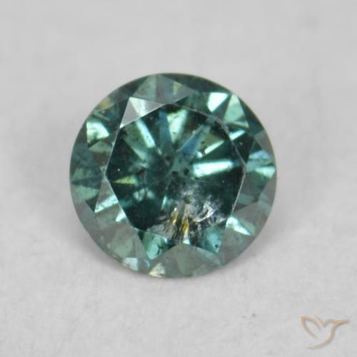 0.06ct Naturel Vert Diamant, Tour, VS-SI