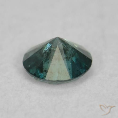 Diamant Vert naturelle Tour, 0.06 ct, VS-SI
