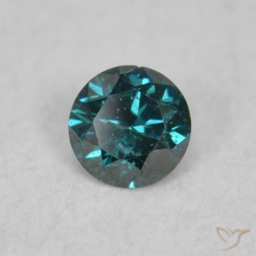 Diamant Vert naturelle Tour, 0.03 ct, VS-SI
