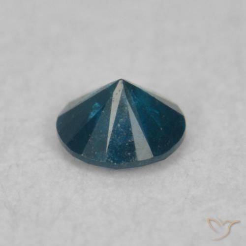 Diamant Bleu naturelle Tour, 0.04 ct, VS-SI