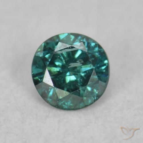 0.06ct Naturel Vert Diamant, Tour, VS-SI