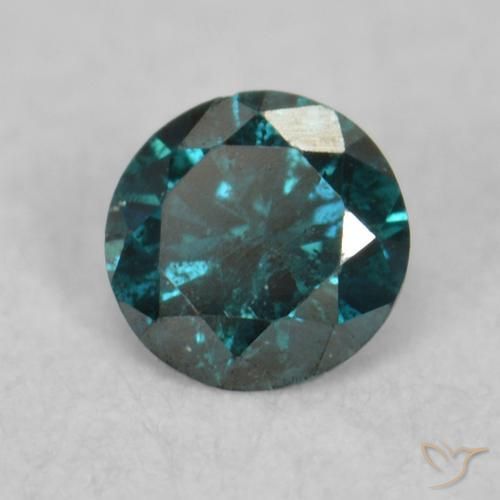 Diamant Bleu naturelle Tour, 0.07 ct, VS-SI