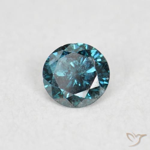 Diamant Bleu naturelle Tour, 0.05 ct, VS-SI