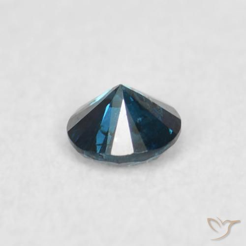Diamant Bleu naturelle Tour, 0.04 ct, VS-SI