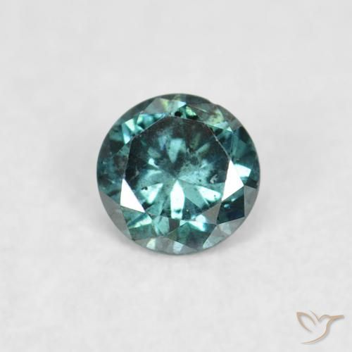 0.05ct Naturel Vert Diamant, Tour, VS-SI