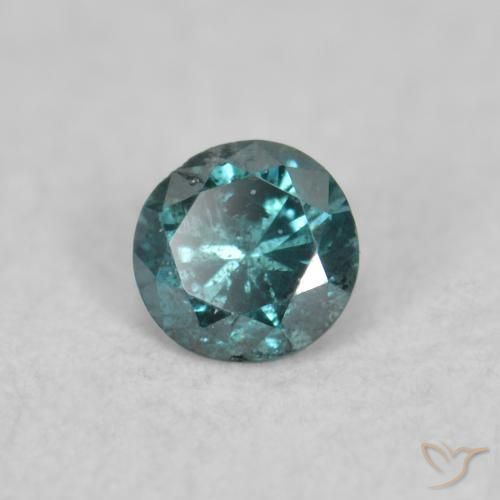 Diamant Bleu naturelle Tour, 0.05 ct, SI