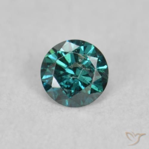 0.05ct Naturel Vert Diamant, Tour, SI