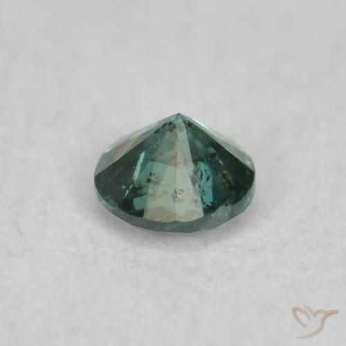 Diamant Vert naturelle Tour, 0.07 ct, SI